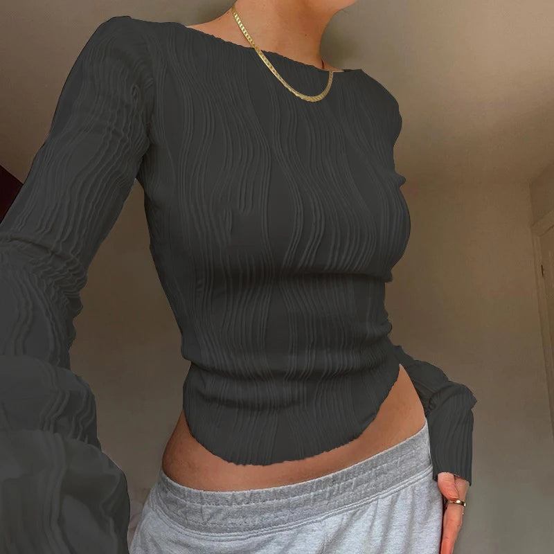 casual long t-shirt