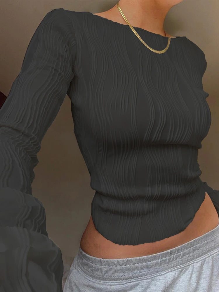 casual long t-shirt